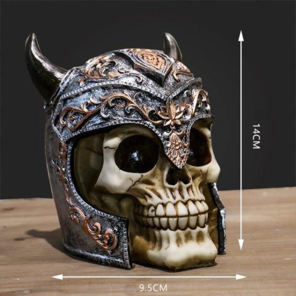 Skull Resin Skeleton Army Figurine Halloween Decoration