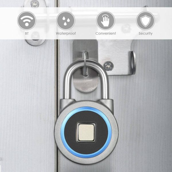 Smart Anti-Theft Fingerprint Keyless Padlock