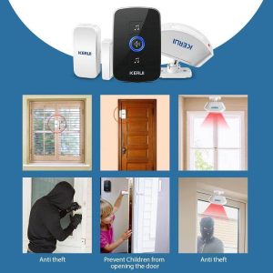 Wireless Waterproof Touch Button Doorbell