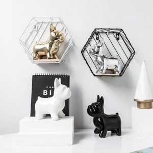 Nordic Ceramic Bulldog Piggy Bank