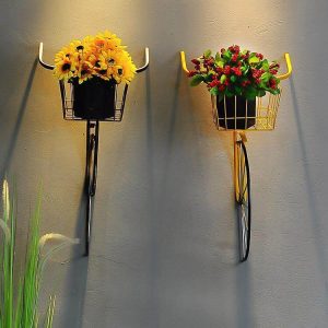 Retro Creative Iron Bicycle Head Wall Decor