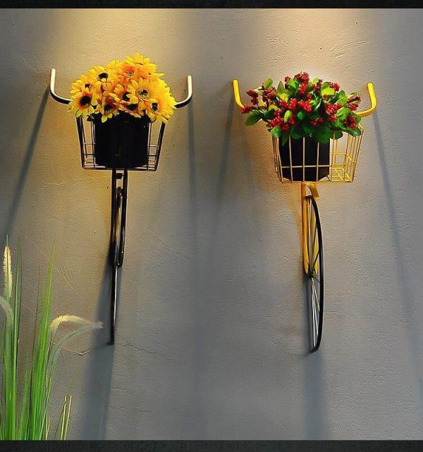 Retro Creative Iron Bicycle Head Wall Decor