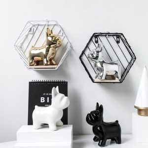 Nordic Ceramic Bulldog Piggy Bank