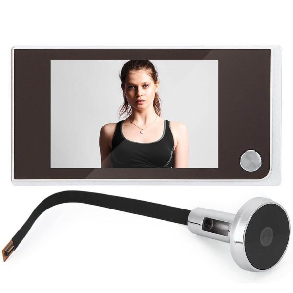 120 Degree Digital Video Doorbell Peephole Viewer