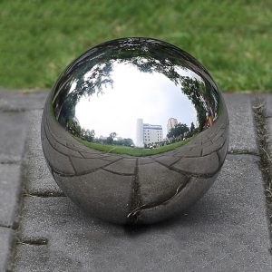 Stainless Steel Mirror Ball Garden Decor