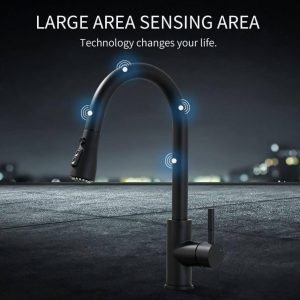 Smart Assistive Touch Control Kitchen Faucet