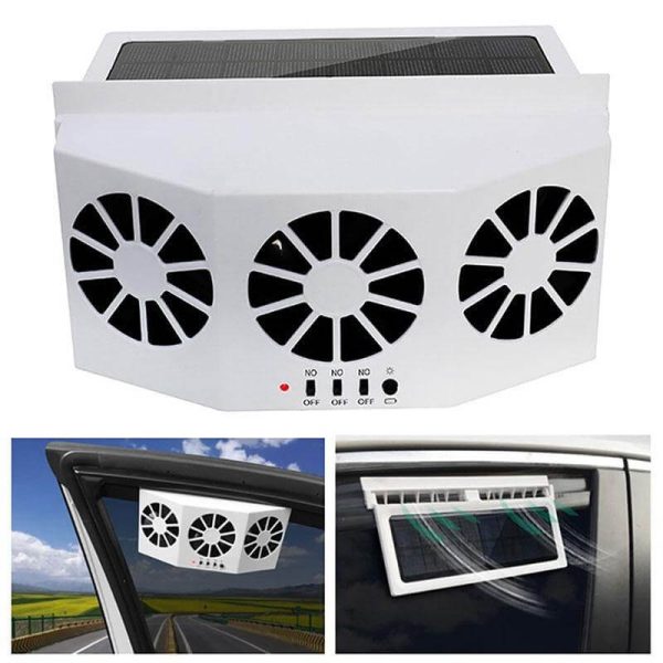 Auto Solar Ventilating Fan For Car