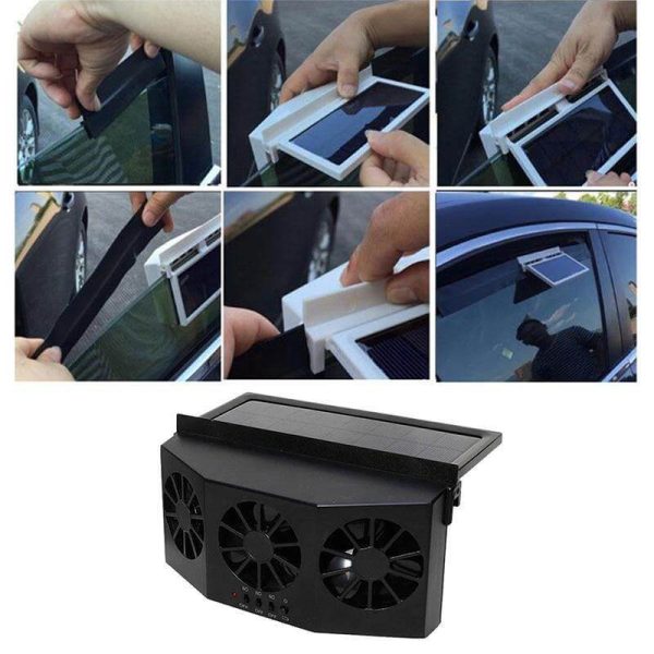 Auto Solar Ventilating Fan For Car