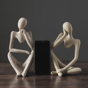 Nordic Abstract Unique Thinker Figurine Home Decor