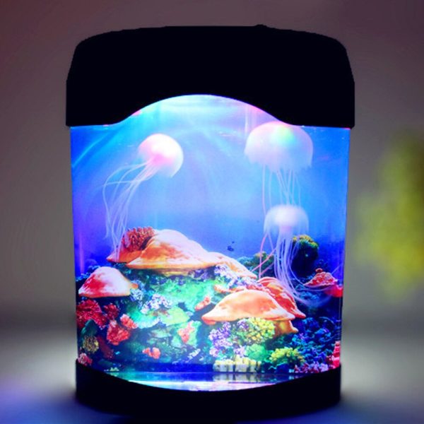 Led Creative Jellyfish Aquarium Night Light