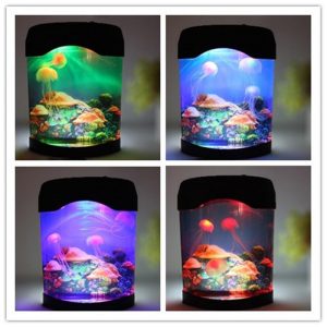 Led Creative Jellyfish Aquarium Night Light