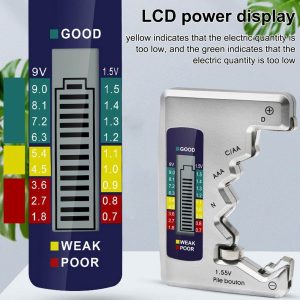 Universal Lcd Display Battery Capacity Tester