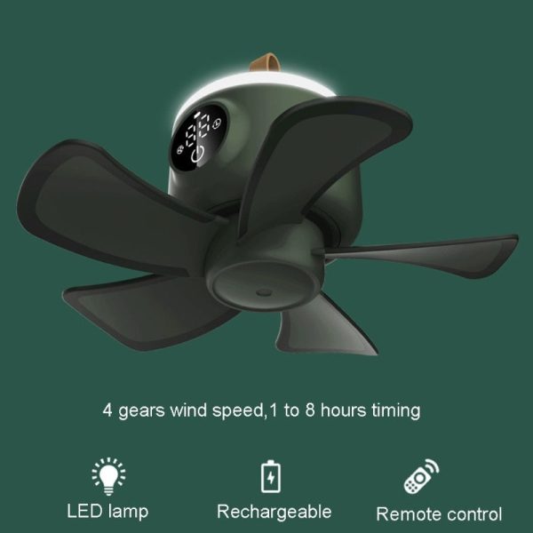 Remote Control Air Cooler Ceiling Fan