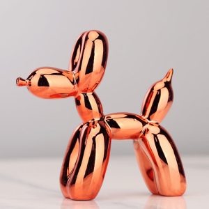 Nordic Resin Balloon Dog Figurines