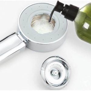 Double-Sided High Pressure Soap Dispensing Shower Head