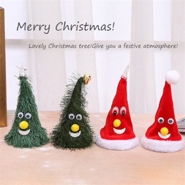 Dancing Christmas Hat Tree Decoration