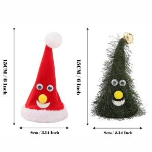 Dancing Christmas Hat Tree Decoration