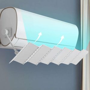 Air Conditioner Retractable Rotating Vent Cover