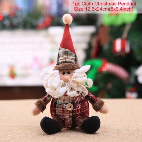 Christmas Elk Doll Home Decor