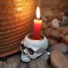 Mini Skull Head Candle Holder Mold