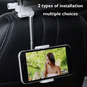 360 Rotatable Rear-View Mirror Phone Holder