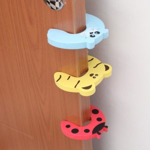 Baby Cartoon Finger Protector Door Stopper