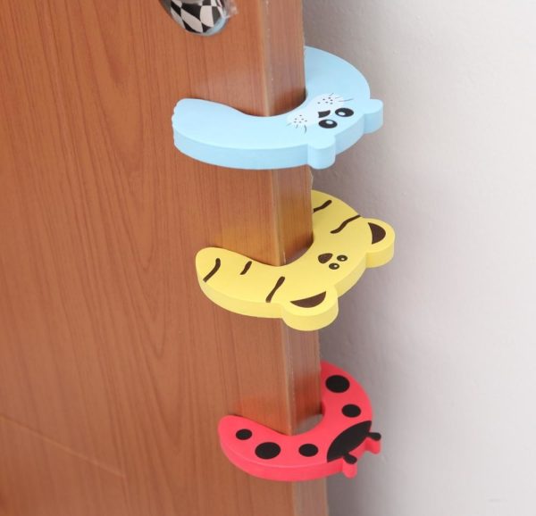 Baby Cartoon Finger Protector Door Stopper