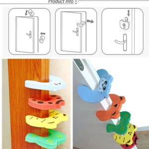 Baby Cartoon Finger Protector Door Stopper