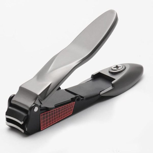 Stainless Steel Nail Cutter With Storage