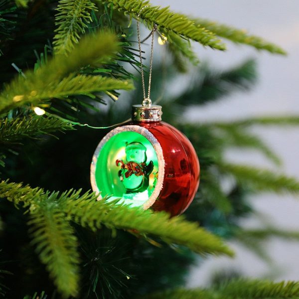 Led Christmas Hollow Ball Ornaments