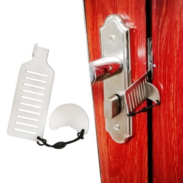 Stainless Steel Anti-Theft Door Stopper Lock