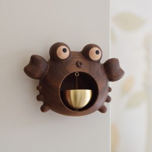 Solid Wood Cute Hanging Door Bell