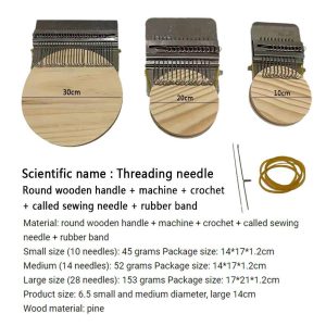 Hand Knitting Diy Small Weaving Loom Kit