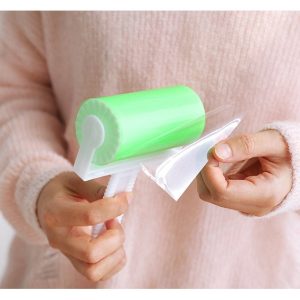 Sticky Washable Dust Lint Cleaning Brush Roller