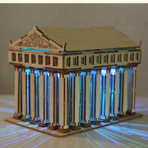 Wooden Solar Temple Of Zeus