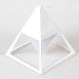 Pyramid Modern Touch Bedroom Lamp Decor