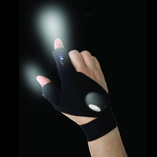 Fingerless Glove Led Flashlight