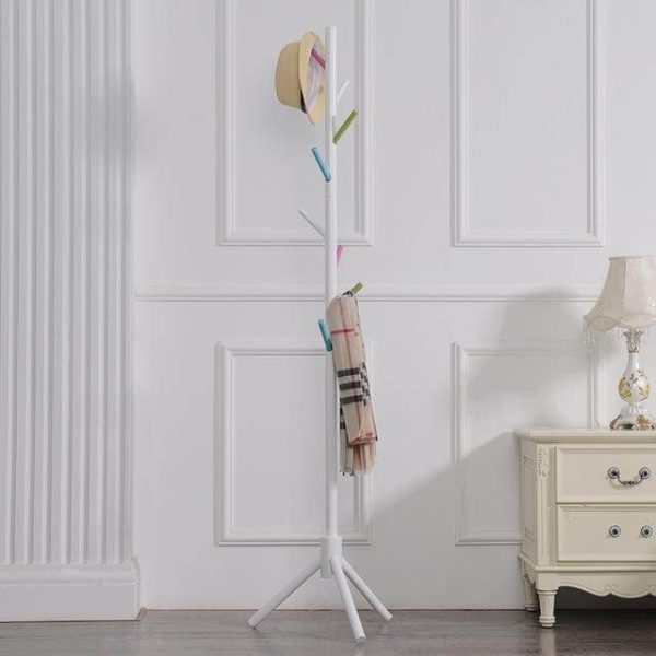 8 Hooks Modern Colorful Coat Hanger