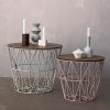 Nordic Art Collection Basket Chair Table