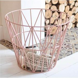 Nordic Art Collection Basket Chair Table