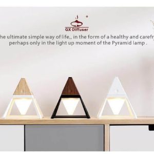 Pyramid Modern Touch Bedroom Lamp Decor