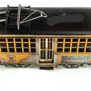 Iron Metal Italian Vintage Antique Train Craft