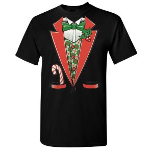 Tuxedo Costume Christmas T-Shirt