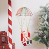 Electric Santa Claus Parachute Christmas Toy