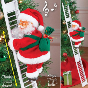 Electric Christmas Santa Claus Decor Toys