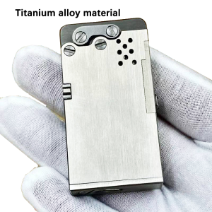 Mechanical Titanium Automatic Lighter