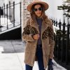 Stitching Fur Coat Winter Long Coat