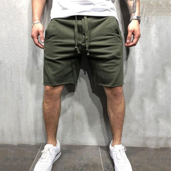 Summer Mens Gym Sports Sport Grey Shorts For Men