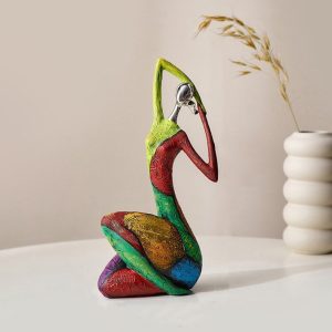 Colorful Abstract Figurine